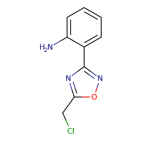 ClCc1onc(n1)c1ccccc1N