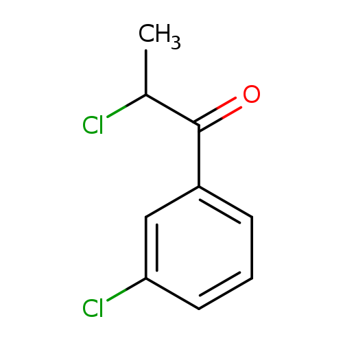 Clc1cccc(c1)C(=O)C(Cl)C