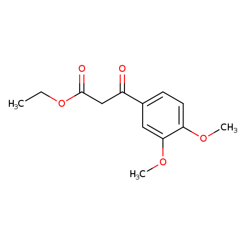 CCOC(=O)CC(=O)c1ccc(c(c1)OC)OC
