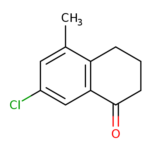 Clc1cc(C)c2c(c1)C(=O)CCC2