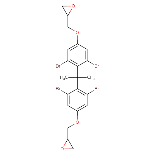 CC(c1c(Br)cc(cc1Br)OCC1OC1)(c1c(Br)cc(cc1Br)OCC1OC1)C
