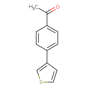 CC(=O)c1ccc(cc1)c1cscc1