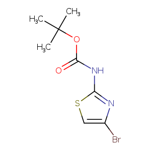 O=C(Nc1scc(n1)Br)OC(C)(C)C