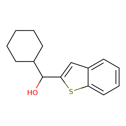 OC(c1cc2c(s1)cccc2)C1CCCCC1