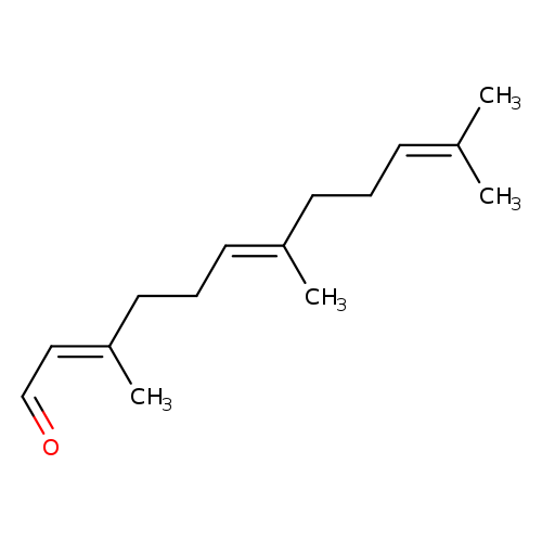 O=C/C=C(/CC/C=C(/CCC=C(C)C)C)C