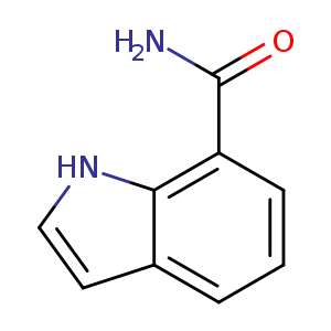 NC(=O)c1cccc2c1[nH]cc2