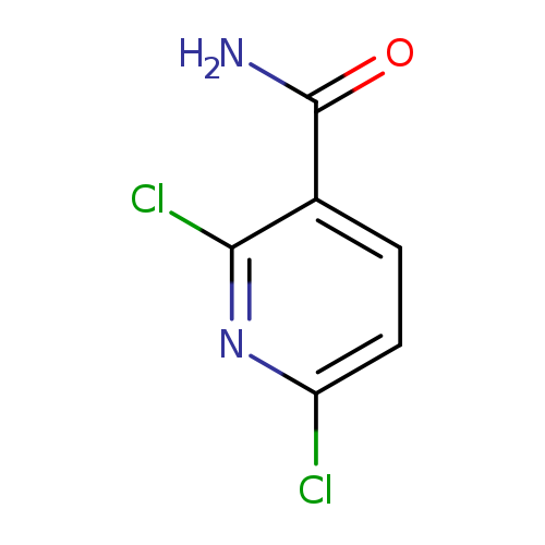 NC(=O)c1ccc(nc1Cl)Cl