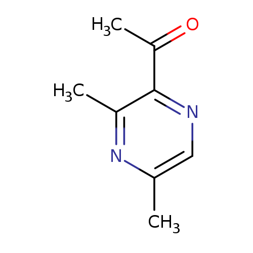 Cc1cnc(c(n1)C)C(=O)C