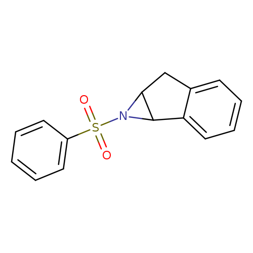 O=S(=O)(N1C2C1c1c(C2)cccc1)c1ccccc1