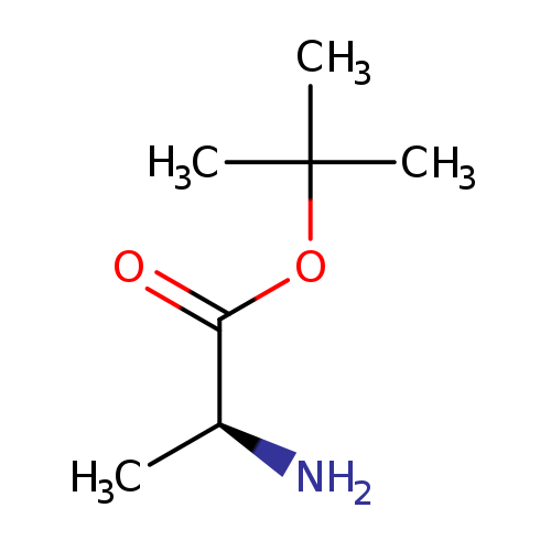 O=C([C@@H](N)C)OC(C)(C)C