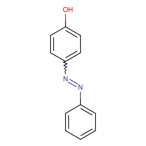 Oc1ccc(cc1)N=Nc1ccccc1
