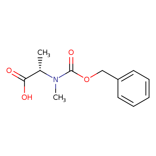 C[C@H](N(C(=O)OCc1ccccc1)C)C(=O)O