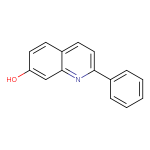 Oc1ccc2c(c1)nc(cc2)c1ccccc1