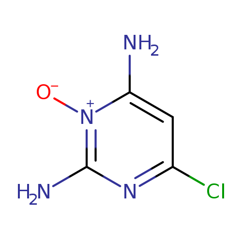Clc1cc(N)[n+](c(n1)N)[O-]