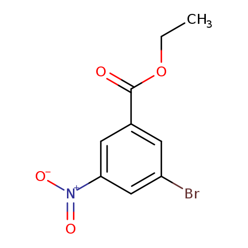 CCOC(=O)c1cc(Br)cc(c1)[N+](=O)[O-]