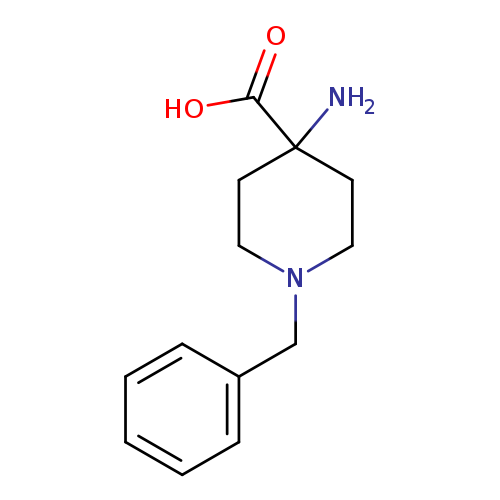 OC(=O)C1(N)CCN(CC1)Cc1ccccc1