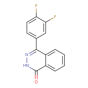 Fc1ccc(cc1F)c1n[nH]c(=O)c2c1cccc2