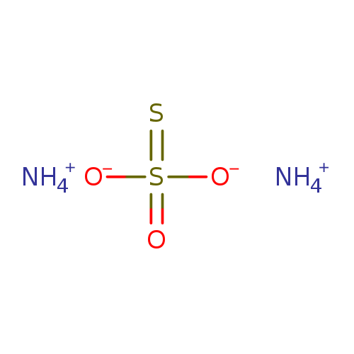 [O-]S(=S)(=O)[O-].[NH4+].[NH4+]