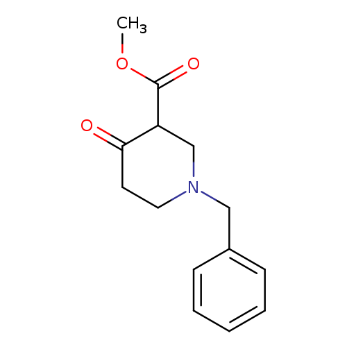 COC(=O)C1CN(CCC1=O)Cc1ccccc1