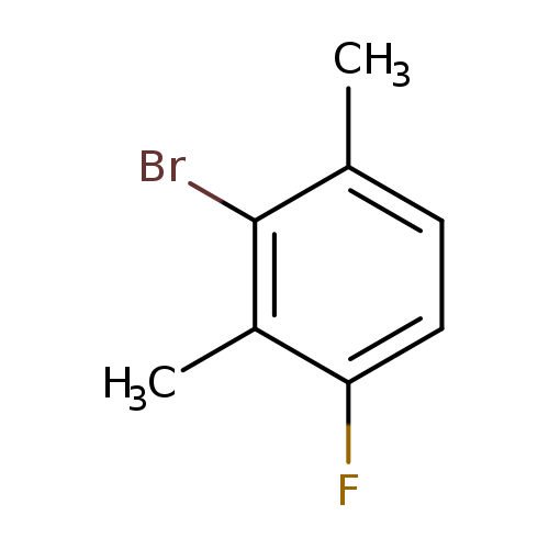 Fc1ccc(c(c1C)Br)C