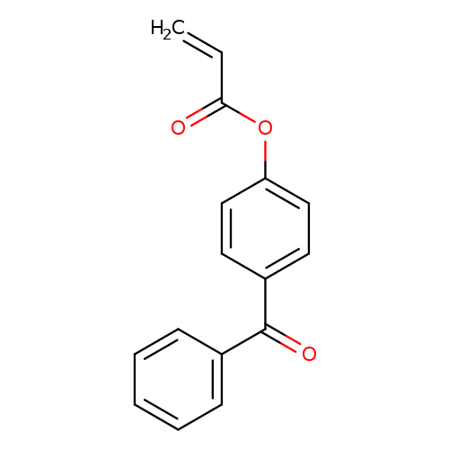 C=CC(=O)Oc1ccc(cc1)C(=O)c1ccccc1