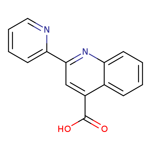 OC(=O)c1cc(nc2c1cccc2)c1ccccn1