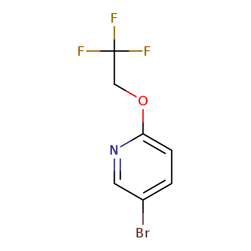 Brc1ccc(nc1)OCC(F)(F)F