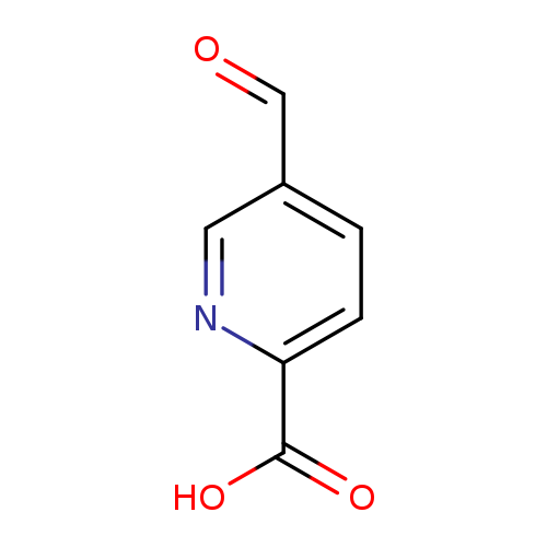 O=Cc1ccc(nc1)C(=O)O