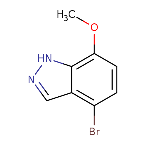 COc1ccc(c2c1[nH]nc2)Br