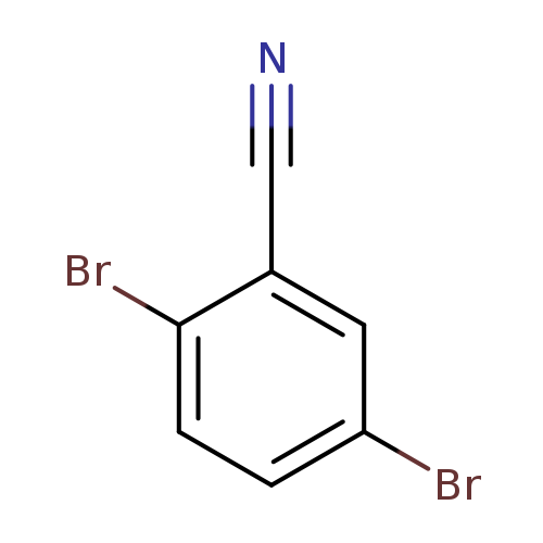 N#Cc1cc(Br)ccc1Br
