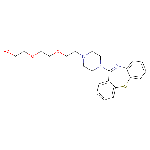 OCCOCCOCCN1CCN(CC1)C1=Nc2ccccc2Sc2c1cccc2
