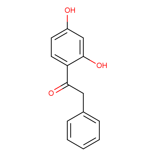 Oc1ccc(c(c1)O)C(=O)Cc1ccccc1