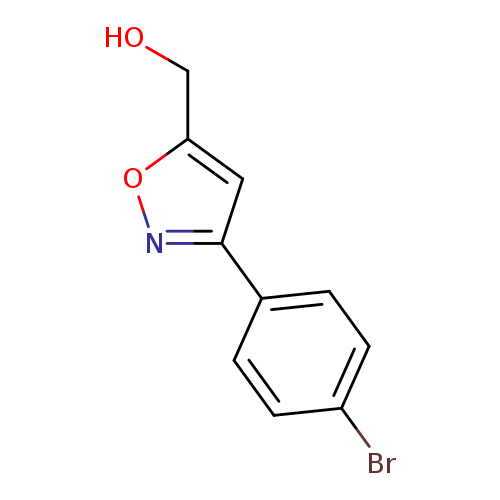 OCc1onc(c1)c1ccc(cc1)Br