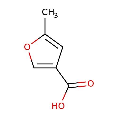 Cc1occ(c1)C(=O)O