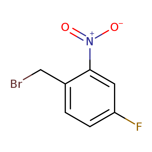 BrCc1ccc(cc1[N+](=O)[O-])F