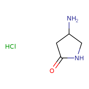NC1CC(=O)NC1.Cl