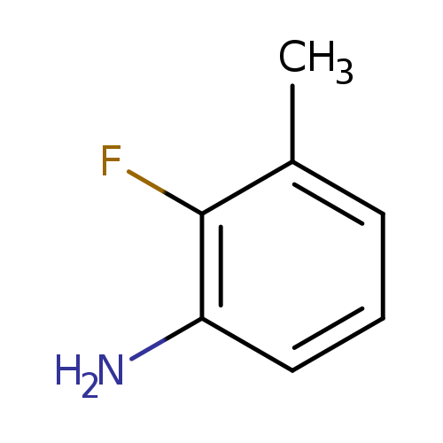 Fc1c(C)cccc1N