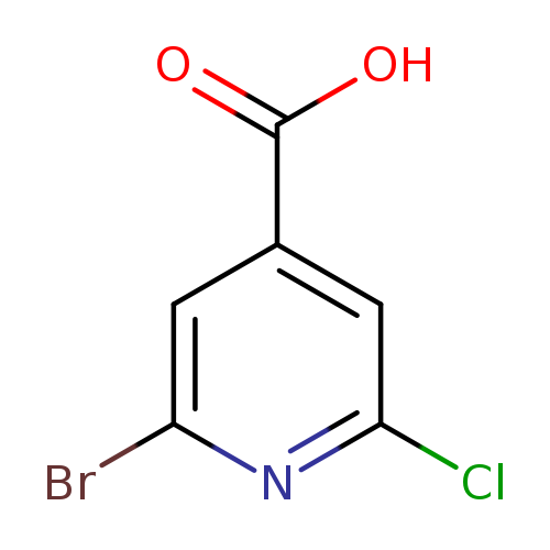 Clc1nc(Br)cc(c1)C(=O)O
