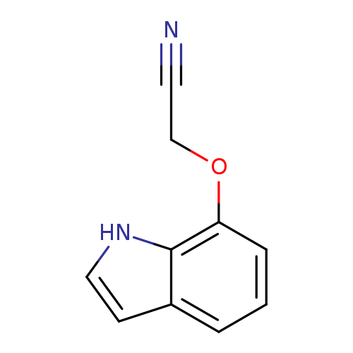 N#CCOc1cccc2c1[nH]cc2