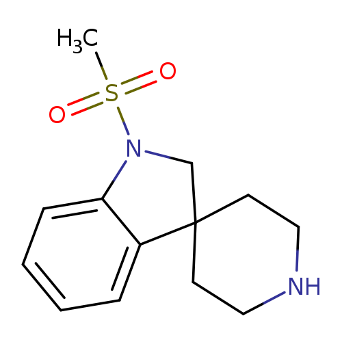 CS(=O)(=O)N1CC2(c3c1cccc3)CCNCC2