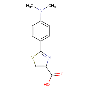 CN(c1ccc(cc1)c1scc(n1)C(=O)O)C
