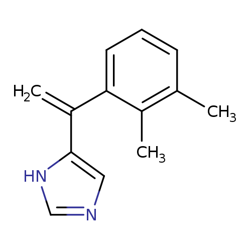 Cc1cccc(c1C)C(=C)c1cnc[nH]1