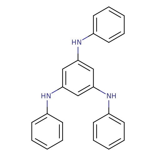c1ccc(cc1)Nc1cc(cc(c1)Nc1ccccc1)Nc1ccccc1