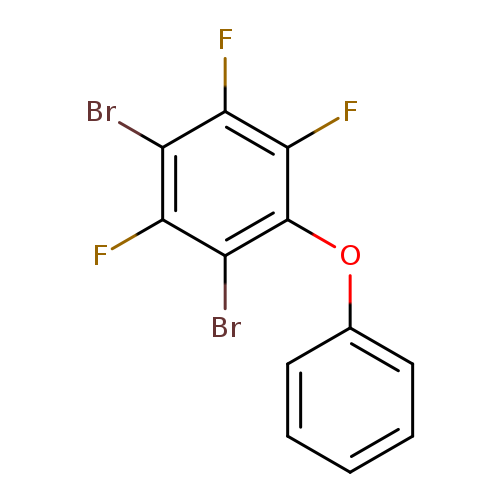 Fc1c(Oc2ccccc2)c(Br)c(c(c1F)Br)F