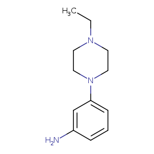 CCN1CCN(CC1)c1cccc(c1)N
