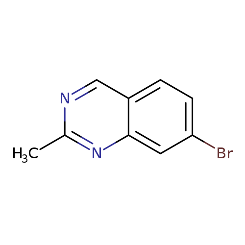 Brc1ccc2c(c1)nc(nc2)C