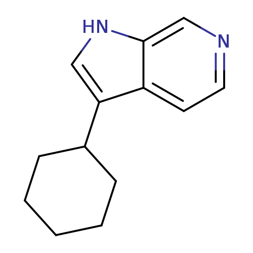 C1CCC(CC1)c1c[nH]c2c1ccnc2