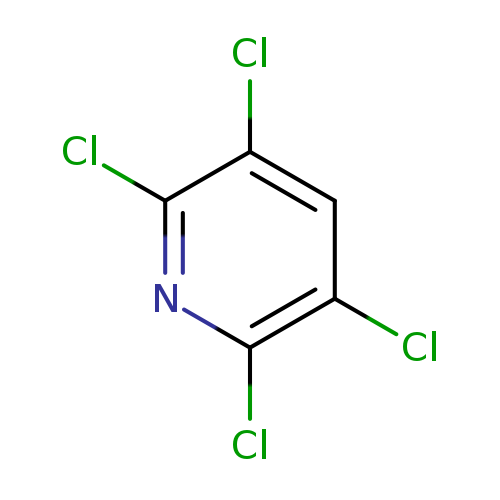 Clc1nc(Cl)c(cc1Cl)Cl