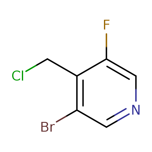 ClCc1c(F)cncc1Br