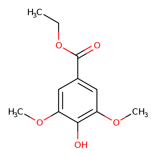 CCOC(=O)c1cc(OC)c(c(c1)OC)O